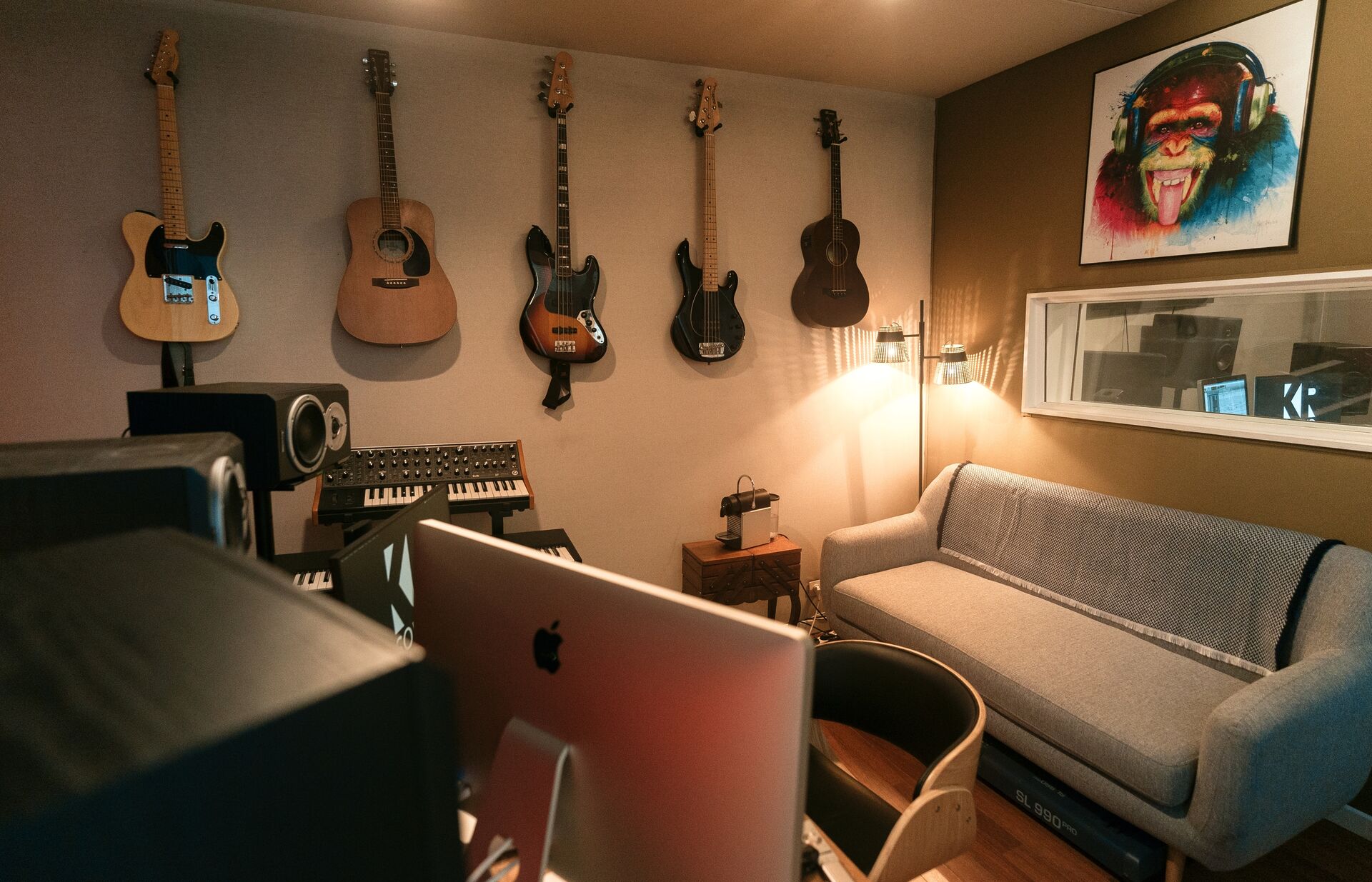 KR Sound recording area