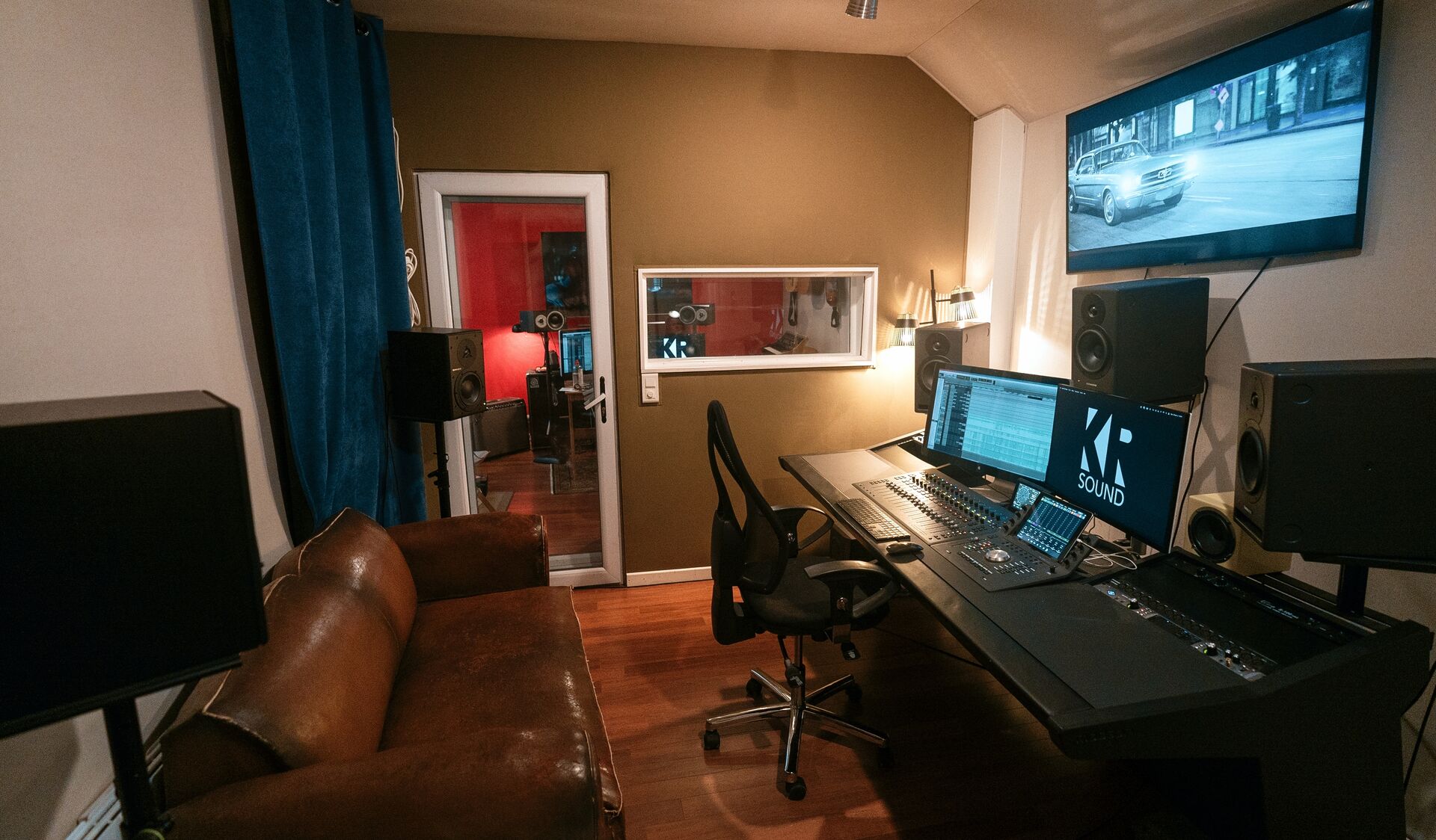 Studio A — KR Sound mixing suite
